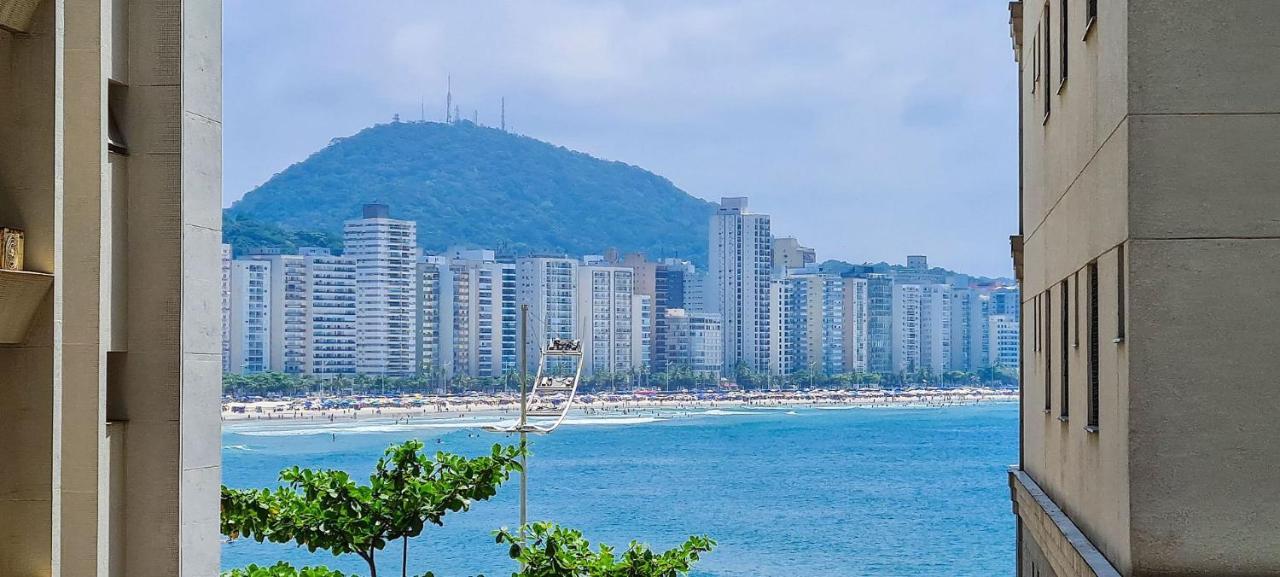 Apto Com Garagem E Lavanderia Em Frente A Praia Guarujá Extérieur photo
