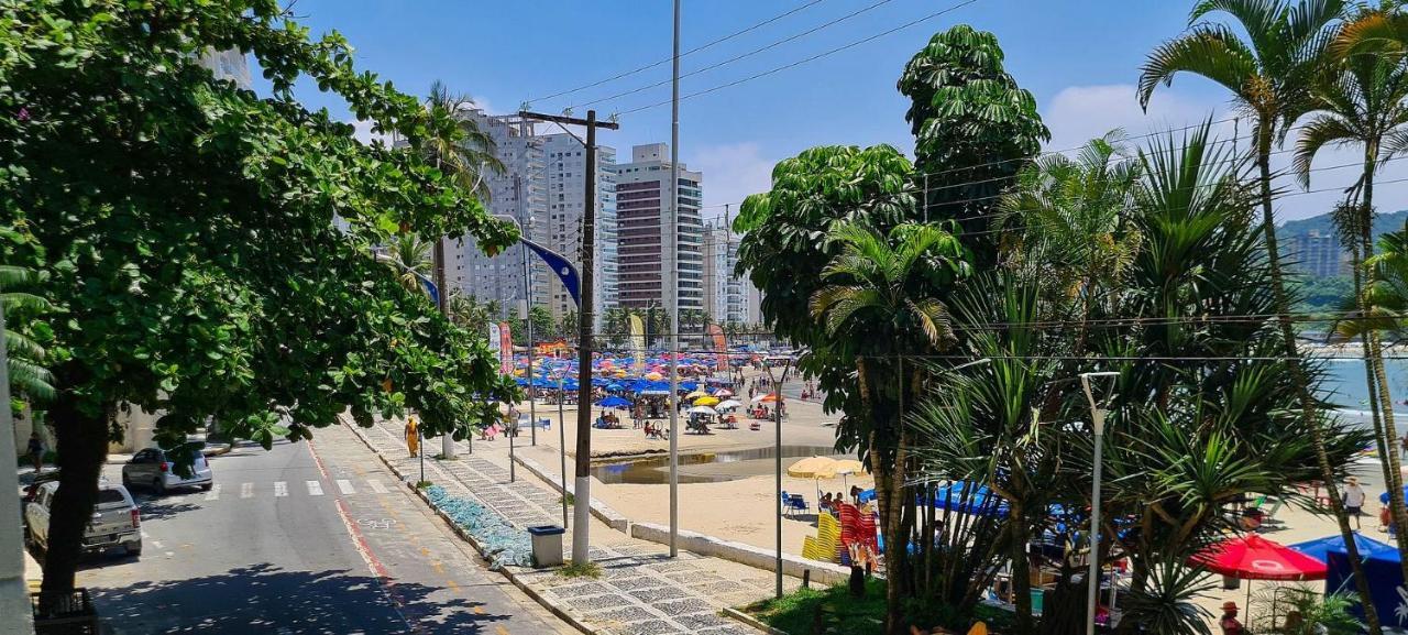 Apto Com Garagem E Lavanderia Em Frente A Praia Guarujá Extérieur photo