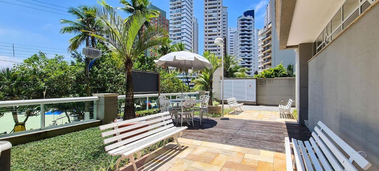Apto Com Garagem E Lavanderia Em Frente A Praia Guarujá Extérieur photo